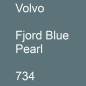 Preview: Volvo, Fjord Blue Pearl, 734.